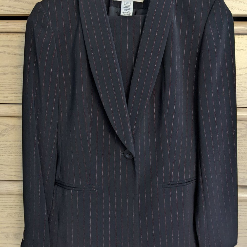 Jones New York Suit jacket + pants petite 2P